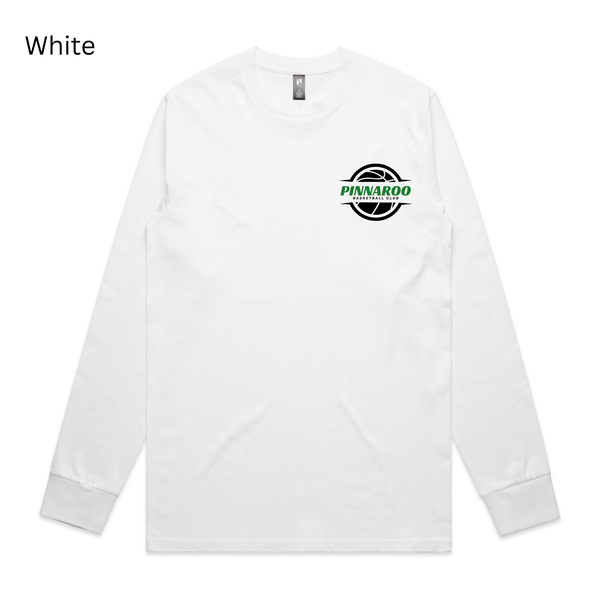 Pinnaroo Basketball Club Adult Long Sleeve Tee
