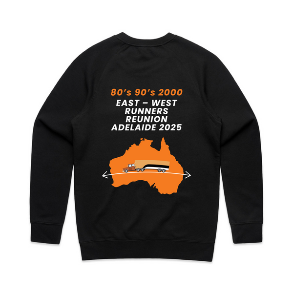 East-West Reunion Crew Neck Jumper - Back Decoration